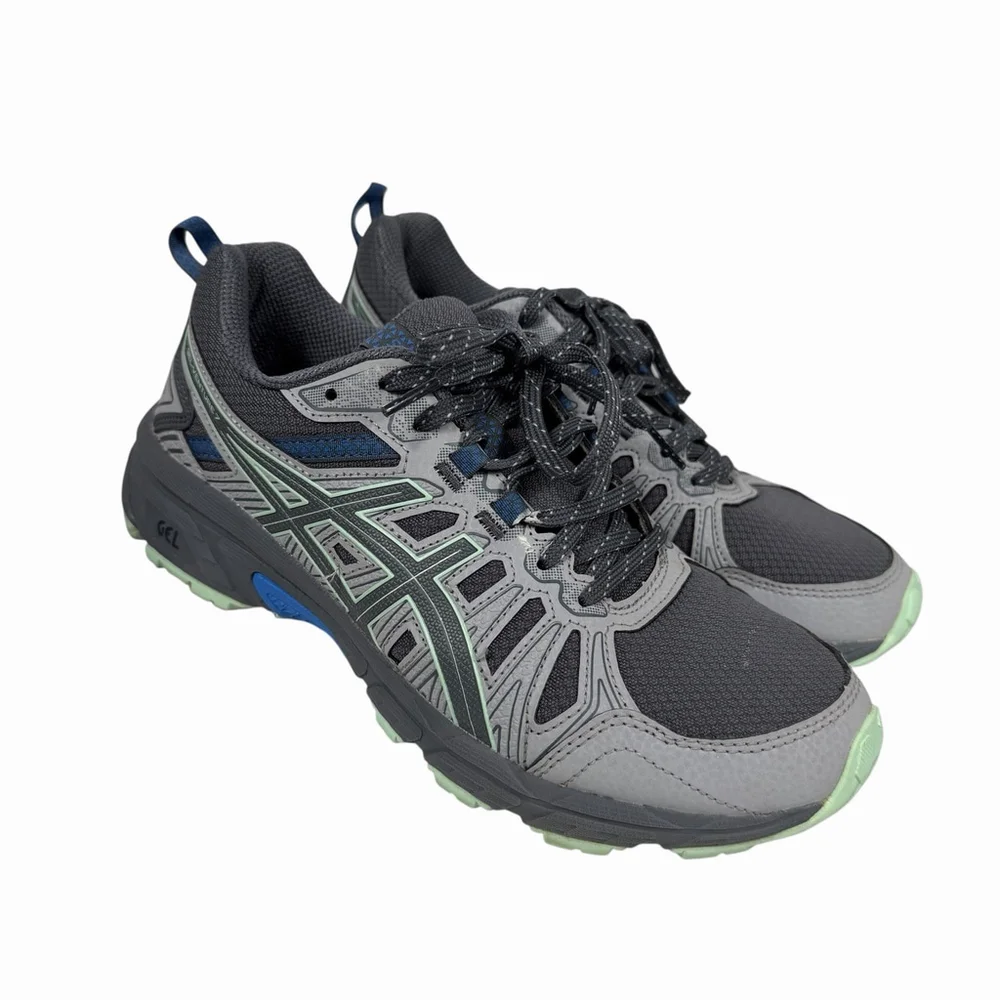 Asics Gel-Venture 7 Running Shoes Womens Size 6.5 Sneakers Training Gray